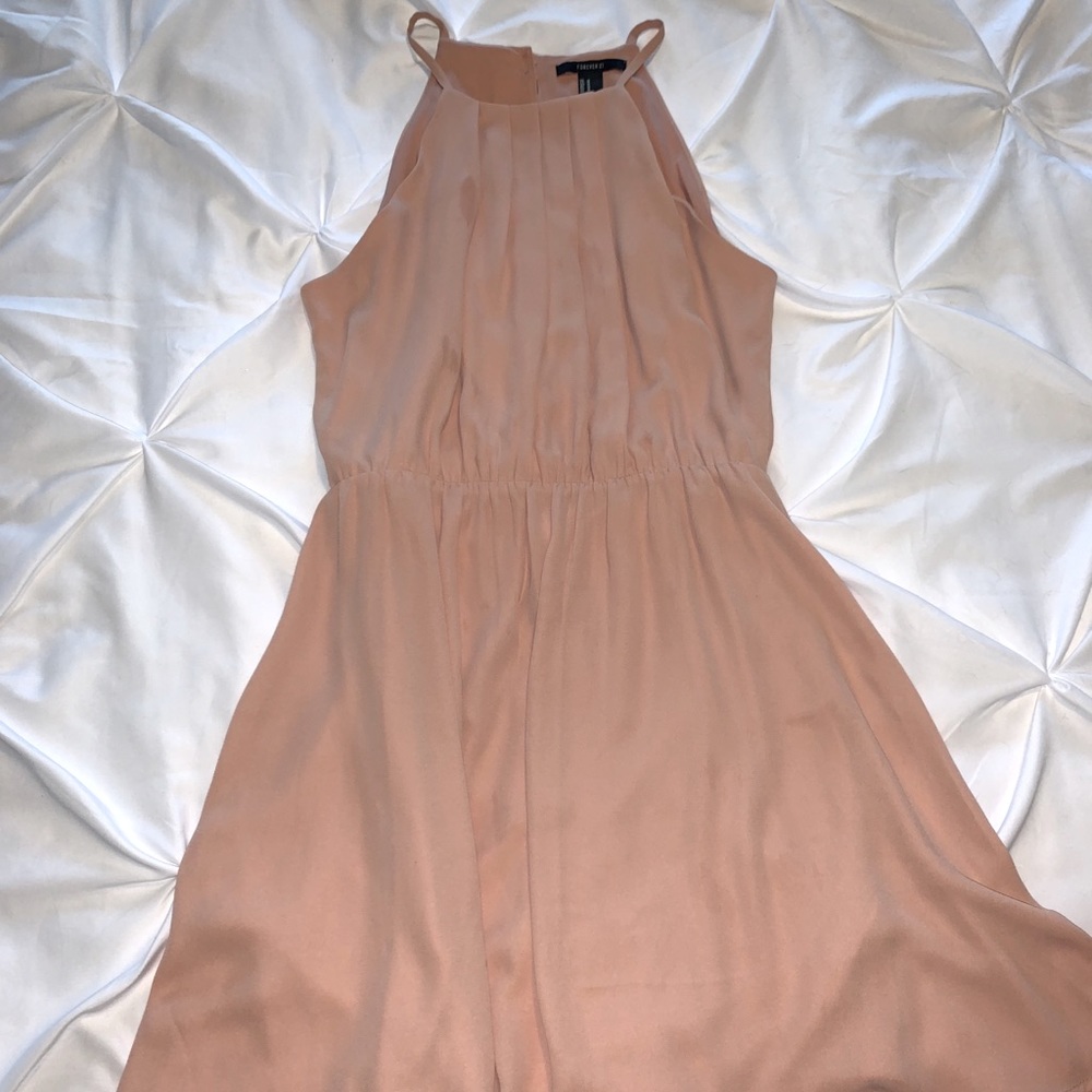 Blush chiffon dress - Picture 3 of 3